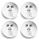 It's A Secret! CEREAL / SOUP BOWL SET OF 4